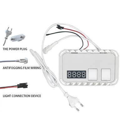 Smart Automation Defogger 12V 5A 60W Led Mirror Touch mit Zeit-Temperaturanzeige
