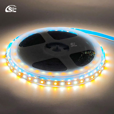 Doppelfarbige LED-Lichtstreifen SMD 2835 120D 8mm 1200-1600LM 2700K-6500K 35Kupfer Ra70