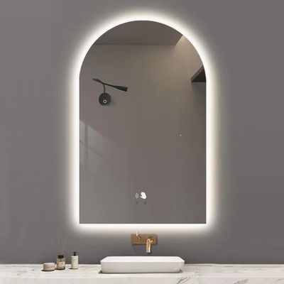 Hotel Haus Badezimmer Dekoration Modernes Design Touchscreen Smart Mirror Mit LED-Leuchten und Sensor-Schalter