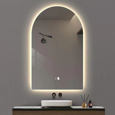 Hotel Haus Badezimmer Dekoration Modernes Design Touchscreen Smart Mirror Mit LED-Leuchten und Sensor-Schalter