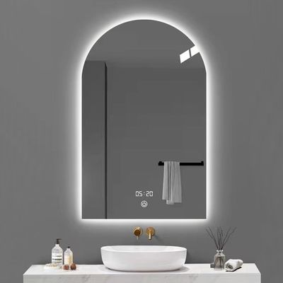 Hotel Haus Badezimmer Dekoration Modernes Design Touchscreen Smart Mirror Mit LED-Leuchten und Sensor-Schalter