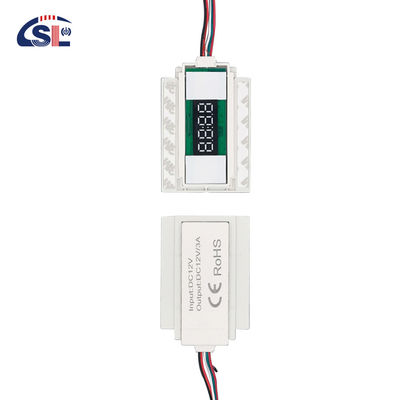 Zeit Temperatur Anzeige LED Licht Spiegel Touch Sensor Schrittloser Dimmer Schalter Ob das Smart Ja