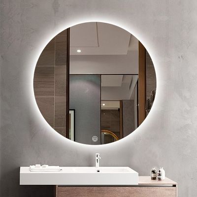 Touchscreen Smart Mirror mit LED-Leuchten und Sensorschalter für Badezimmerverbesserungen
