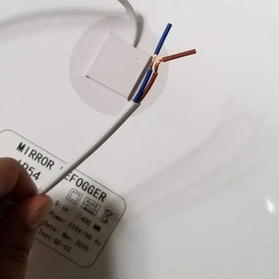 Hotel angepasst 12V 24V wasserdichtes PET-Material Anti-Nebel Defogger Film für Bad Spiegel 10-20 Temperatur