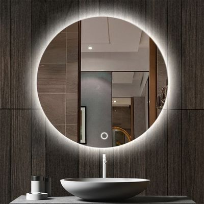 Touchscreen LED Badezimmerspiegel mit großem Sensorschalter und modernem Design