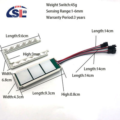 60W 5A DC12V Einfarbiger Doppel-Touch-Sensorschalter für Spiegelradar Induktive LED