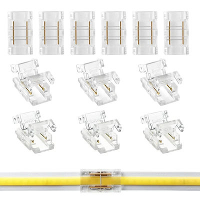 Unbegrenzte LED-Dichtemessung COB LED-Streifen-zu-Draht-Anschlüsse für 5 8 10 mm Verbindung