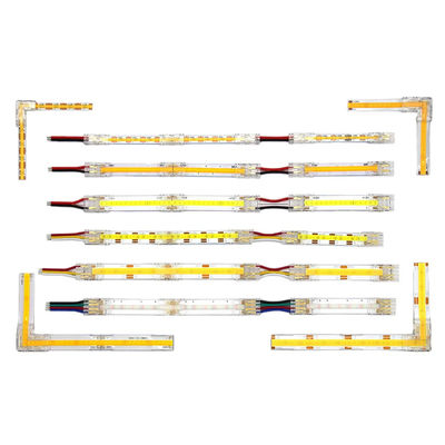 Hotel COB Mini Led Light Strip Drahtverbindungen 2 3 Pin Verbindung Schweißlos CCT 5 8 10mm LED Strip To Strip Drahtverbindung