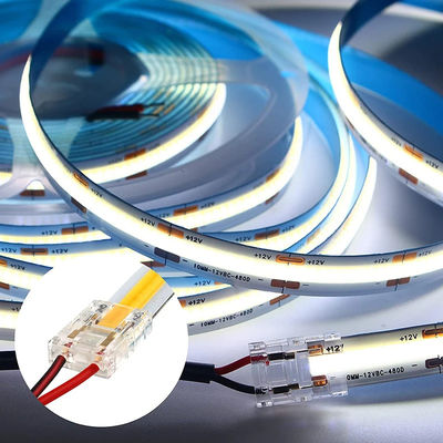 Hotel COB Mini Led Light Strip Drahtverbindungen 2 3 Pin Verbindung Schweißlos CCT 5 8 10mm LED Strip To Strip Drahtverbindung