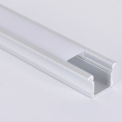 17x8mm Wandmontiertes Flat-LED-Aluminiumprofil für Hausdekoration und Küchenbeleuchtung