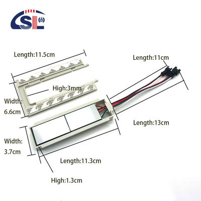 36W Einfarbiger LED-Defogger mit Smart Double Key Touch Dimmer Switch DC12V/5A Eingang