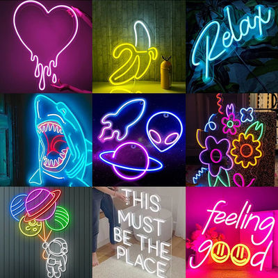 12v/24v/120v/240v LED Neonstreifen Schneidbares rosa/blaues Silizium für DIY Weihnachtsleuchten