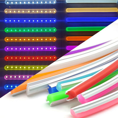 3- ODM/OEM Pure Silica Gel Neon Seil DC12V DC24V IP67 Wasserdicht 120LEDs/m SMD 2835 Led Neon Leuchten für Außen- und Innenräume