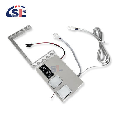 Einfarbige/Dreifarbige LED-Touchsensorsteuerung mit Zeit- und Temperaturanzeige 12W/24W/36W