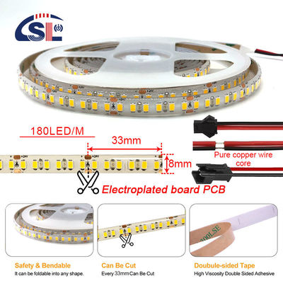 Smart Mirrors LED-Lichtstreifen mit wasserdichten Klebeelektroplatten und 8 mm PCB-Breite