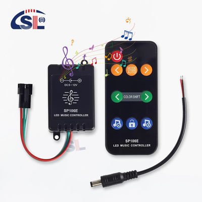 LED-Streifenleuchten Musikcontroller mit Fernbedienungsabstand von 10 m und Symphony IC