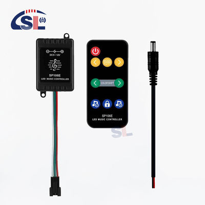 LED-Streifenleuchten Musikcontroller mit Fernbedienungsabstand von 10 m und Symphony IC