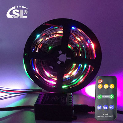 LED-Streifenleuchten Musikcontroller mit Fernbedienungsabstand von 10 m und Symphony IC