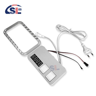 Smart Double Button Touch Sensor Switch mit Zeit- und Temperatur-Ausgangsspannung DC12V