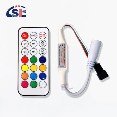 120lm/w Unterstützung IC Typ 12V 21Keys RF Fernbedienung Digital LED Steuerung für WS2811 WS2812