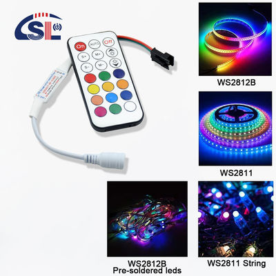 20-60 Grad Mini-HF-Fernbedienung für WS2811/WS2812B/WS2813/USC1903 Pixellicht