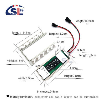 LED ON/OFF/Dimmer-Funktion 12V 5A 60W Berührungssensor Schalter für Badezimmerspiegel