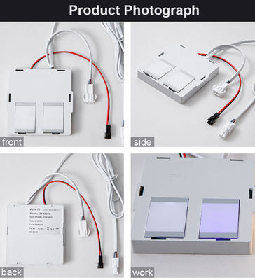12W integrierte große zwei Tasten drei Farben Touch Sensor Schalter für Badezimmerspiegel