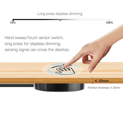 DC12V Holzbrett Smart LED Dimmer Hand Touch Sweep Schalter für Schrank DC12V Ausgang