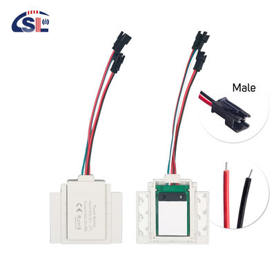 DC12V Dreifarbiger manueller Scan-Sensor-Schalter für intelligente Spiegel Sensorbereich 3-5cm 3