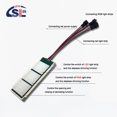 Arbeitsspannung AC110V/220V Smart Three Keys Stepless Touch Sensor Control Switch