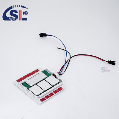 angepasste DC12V SL Split Triple Button Triple Color Touch Sensor Switch Radar Zeit Temperatur Anzeige Bildschirm mit Halterung Smart Mirrors