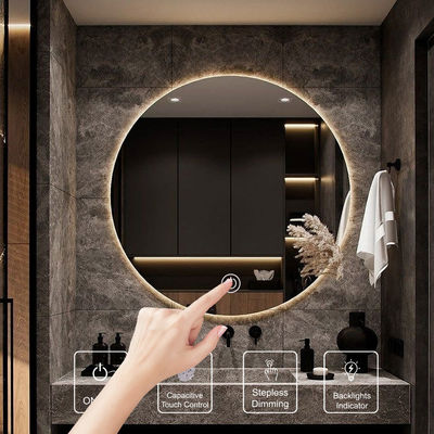 Integrierte Spiegel Berührung Dimmer Schalter für Badezimmer Spiegel LED-Beleuchtung DC 12V 5A Easy