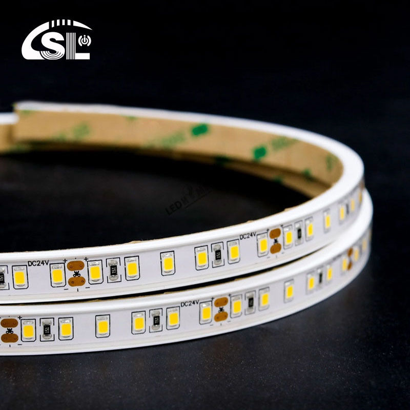 120LEDs 6500K 8mm wasserdicht IP67 Druckschneidbrett SMD2835 Led Streifenlicht mit CRI Ra 70