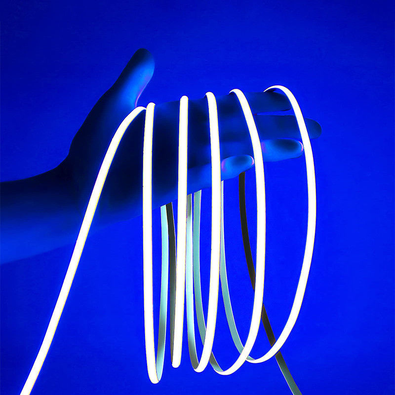 100lm/w DC 12V24V 8mm 320leds Blau Flexible COB Led Streifenlicht für Schrank Schlafzimmer Küche Beleuchtung Dekoration