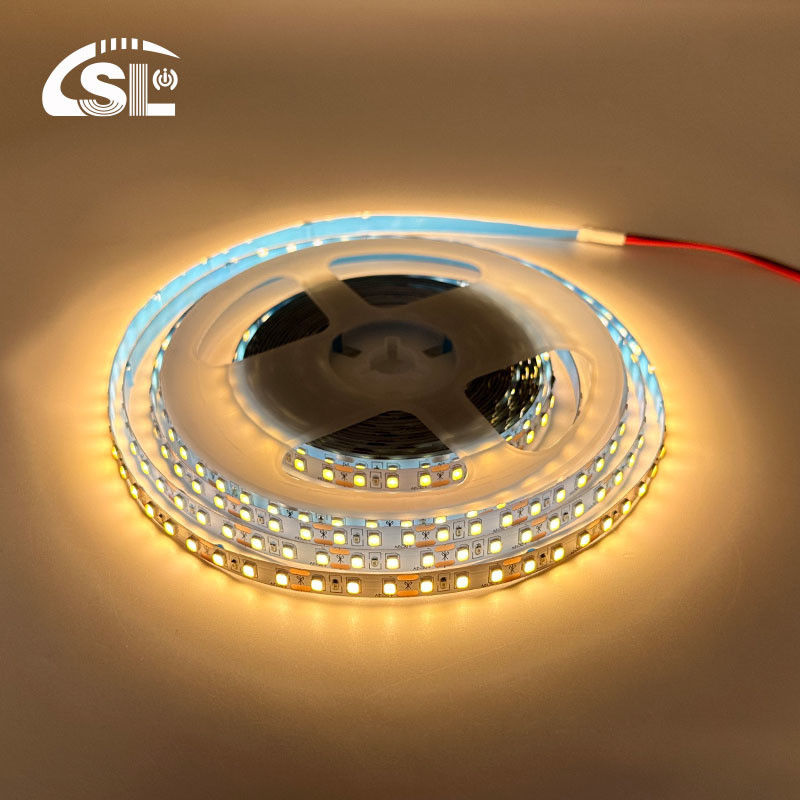 115lm/w 80Ra 12v 8mm 120LEDs 3000k Warmweiß Hohe Helligkeit Flexibel 35 Kupfer Smd2835 Led Streifenbeleuchtung