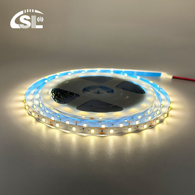 4000K-4500K Einfarbige SMD 2835 Warmweiß Adressierbares LED-Hintergrundlicht Streifenlicht 2835 12v