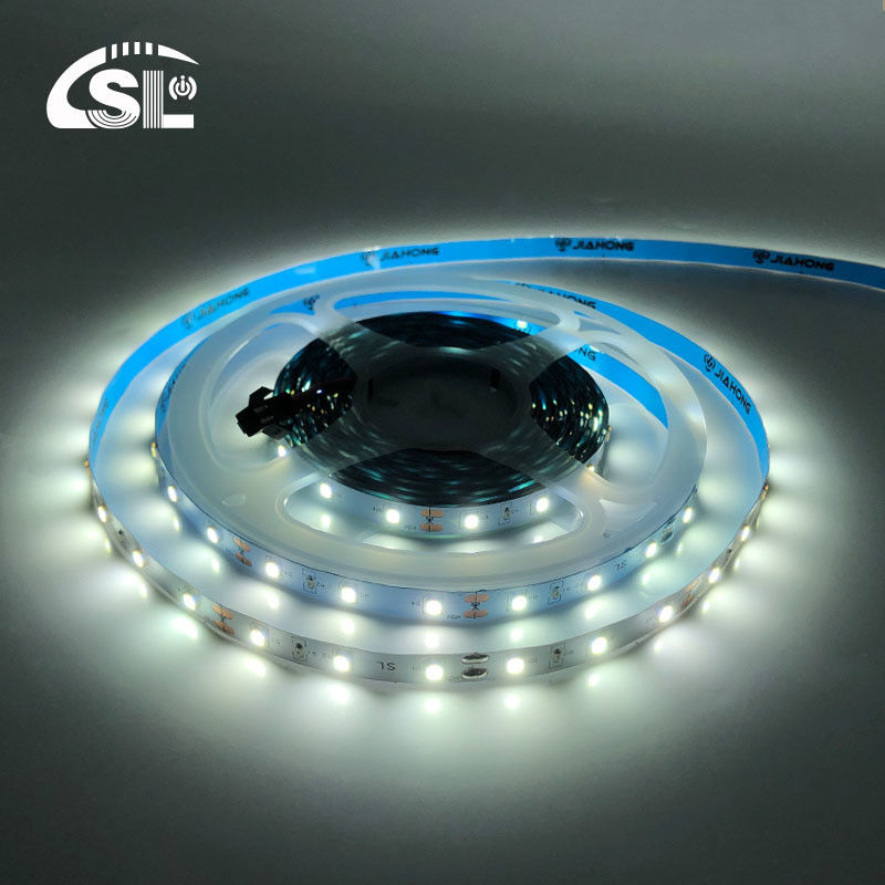 12V 60LEDs/m 6000K-6500K SMD 2835 Weiß adressierbares Led-Hintergrundlicht Streifenleuchten 2200 lm