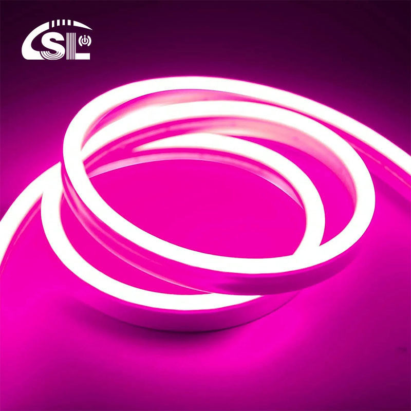 Hotel beliebt Silikon Neon Flex Pink LED Neon Flex DC 12V IP65 Wasserdicht 8x16mm 120 LEDs/M