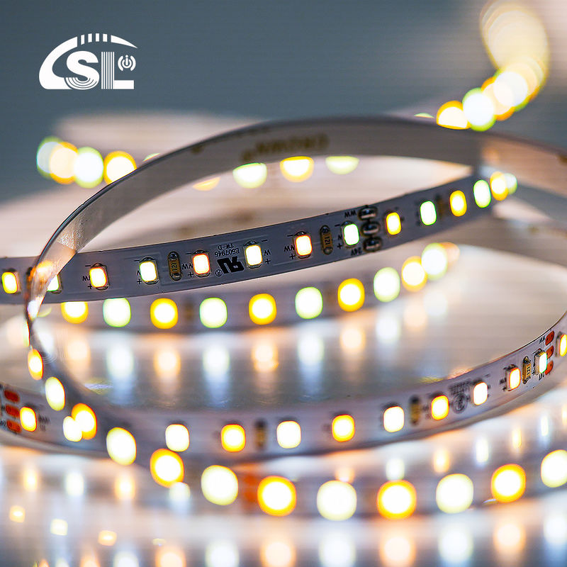 120Leds 8mm 3000K-6500K CCT Flexible Dual Color COB SMD2835 LED Streifenlicht mit 80 Ra