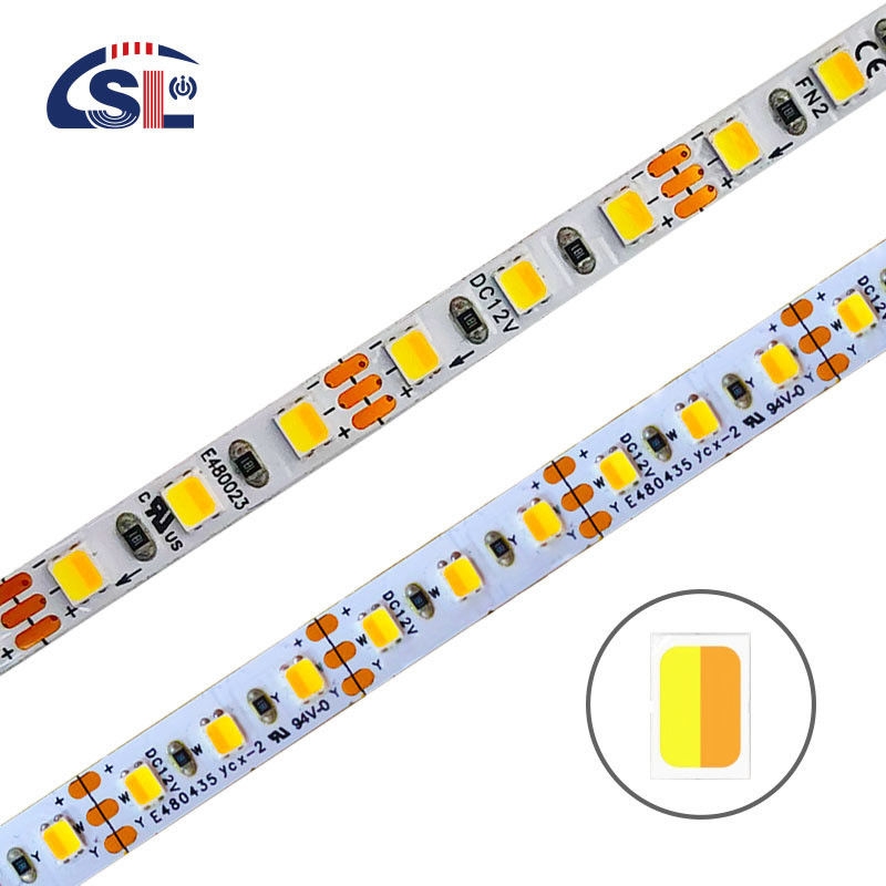 SMD2835 120LED 5mm 8mm CCT LED-Streifen für Schränke Dekoration Lineare Licht -20 60C