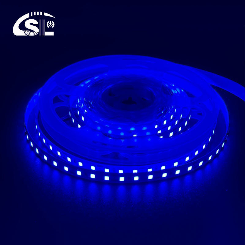 12V24V 8mm 120LEDs Blaue Druckschneidplatte flexibel SMD2835 Led Streifenlicht für Außen- und Innenarchitektur