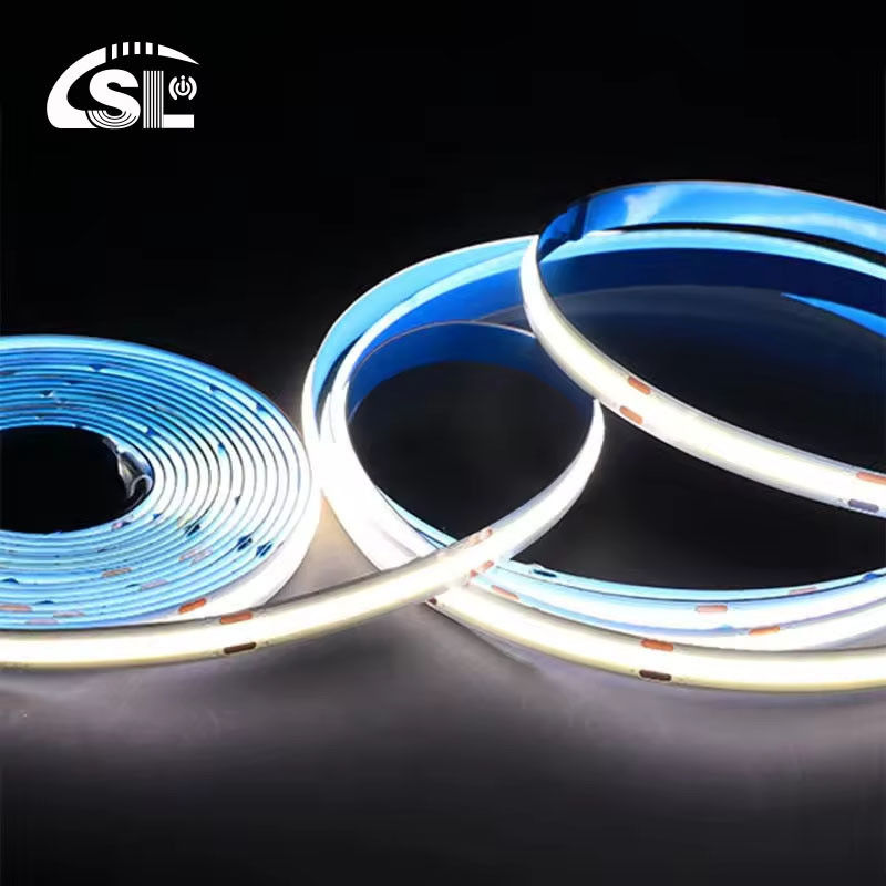 Hohe Helligkeit COB Led Streifenlicht IP20 Ra90 8mm/10mm 12V24V 320Leds 3000K4000K6500K für das Wohnzimmer