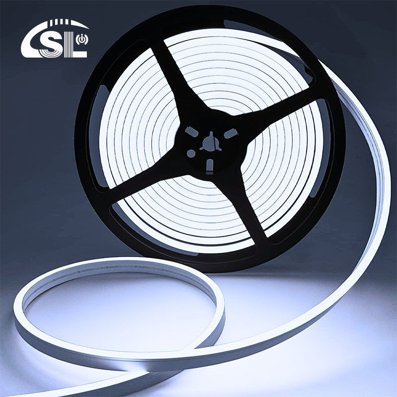 0.4kg Produktgewicht Kühlweiß Neon Flex 6000K Mini 24V 4x10mm IP65 Wasserdicht 168LEDs/m