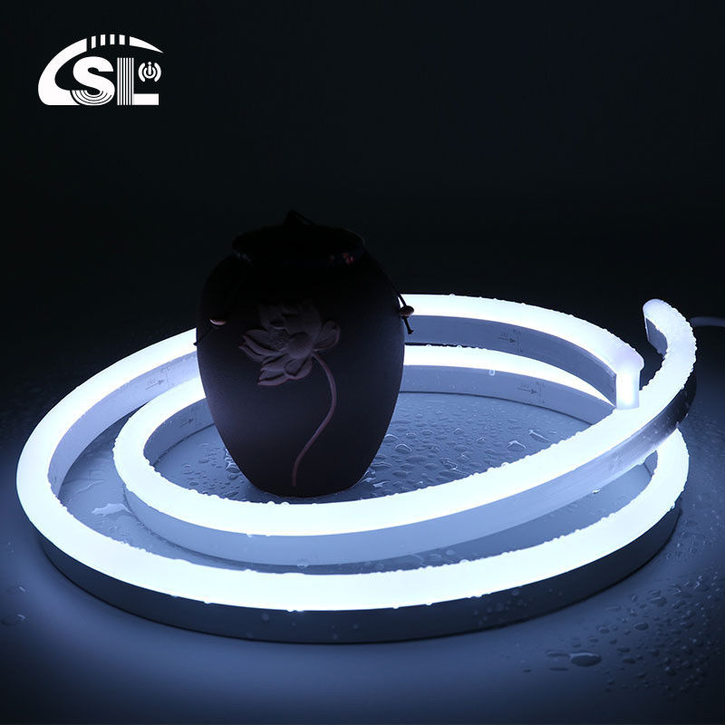 Neon Flex DC 12V IP65 Wasserdicht 8x16mm 120 LEDs/M Vollkits 12V für Energie-Betrieb