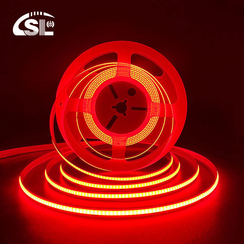 Kunststoffmaterial COB Led-Streifenlicht mit hohem Leuchtvolumen und Arbeitstemperatur -20 50C
