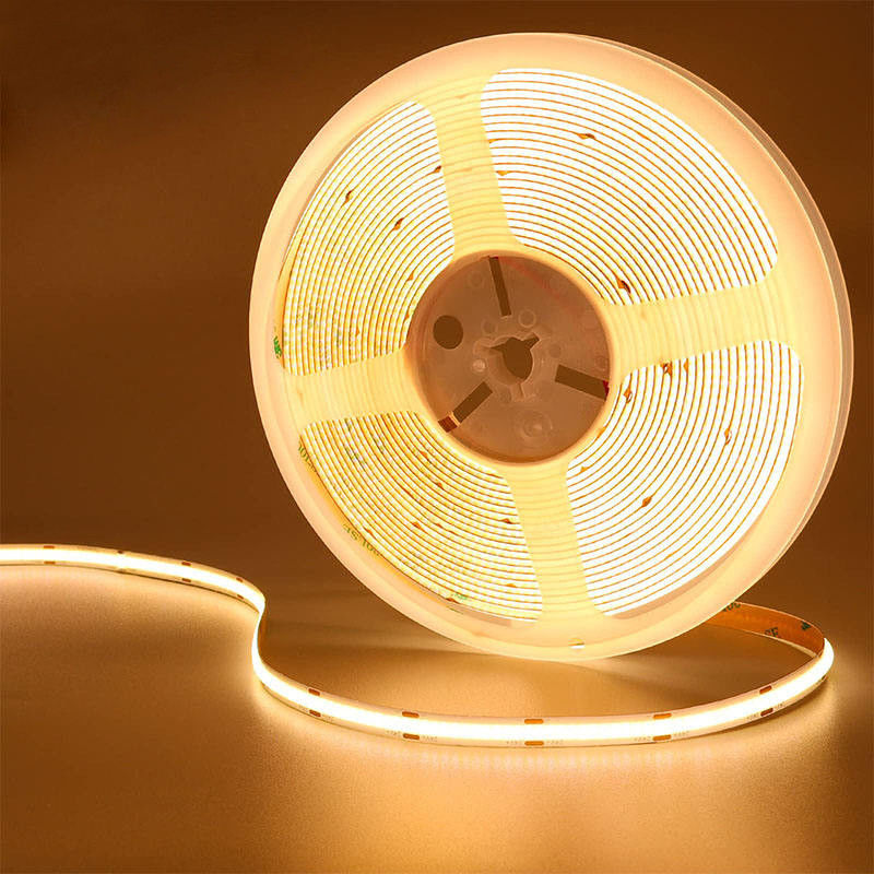 4000K COB Flexible LED Streifen 480Leds 8mm10mm Breite für Schlafzimmer Schrank Küche Beleuchtung