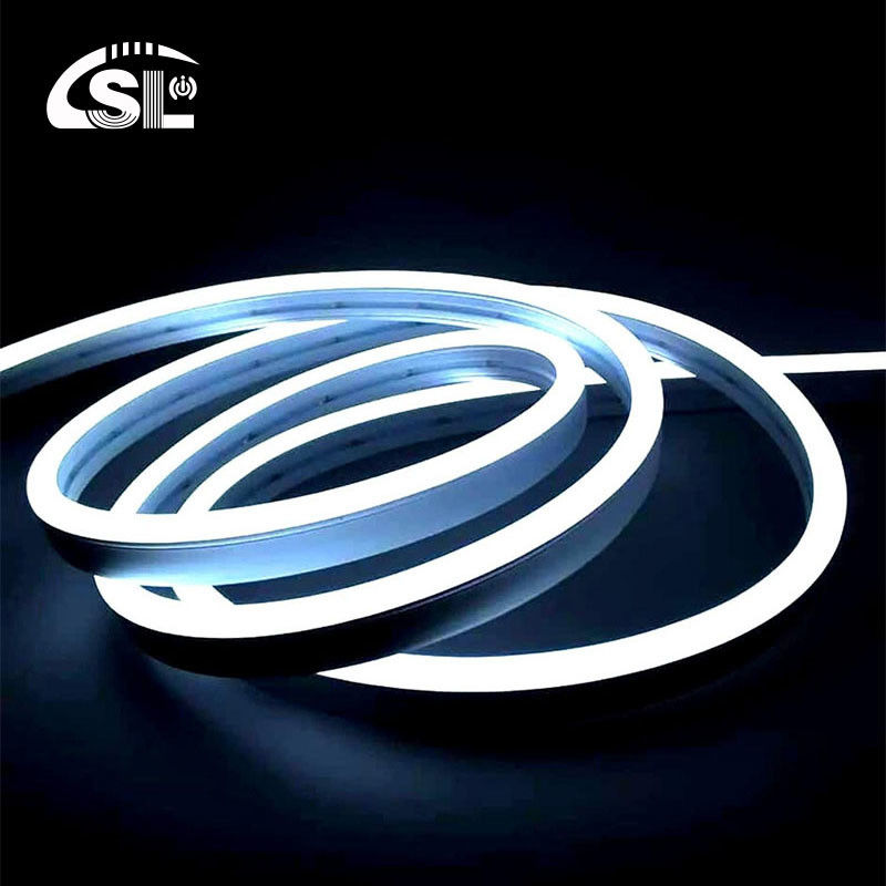 4100K kühle weiße LED Neon Flex 24V Gleichstrom drahtlos 8x16mm 120LEDs/m IP65 wasserdicht Ideal