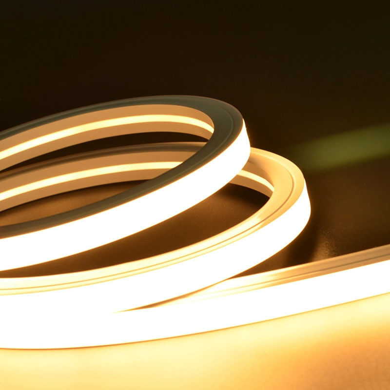 Hotel Silikon Neon Flex 12*12mm Quadrat DC 24V IP67 Wasserdicht Außen Led Neonlicht