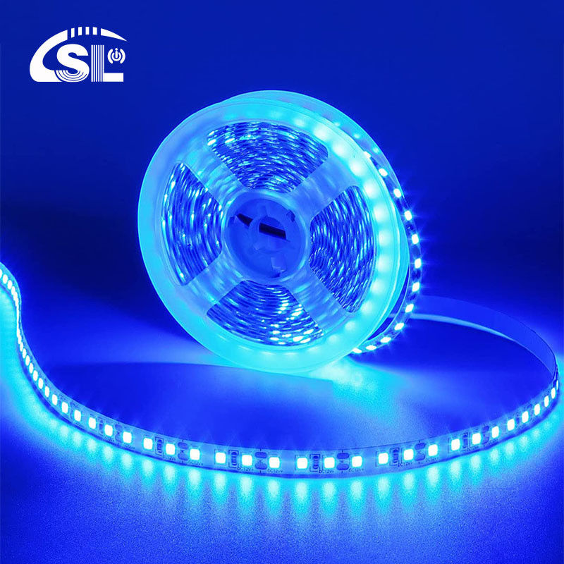 5v 8mm 120LEDs Rot-Gold-Gelb-Eis-Blau-Blau-Grün-Purpurfarbig Elektroplatte SMD2835 Led-Streifenlicht