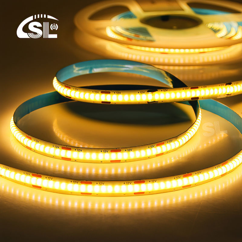 320 Led/M 480 Led/M High Density Cob Led Strip Light 12v 24v mit 880lm Leuchtstrom
